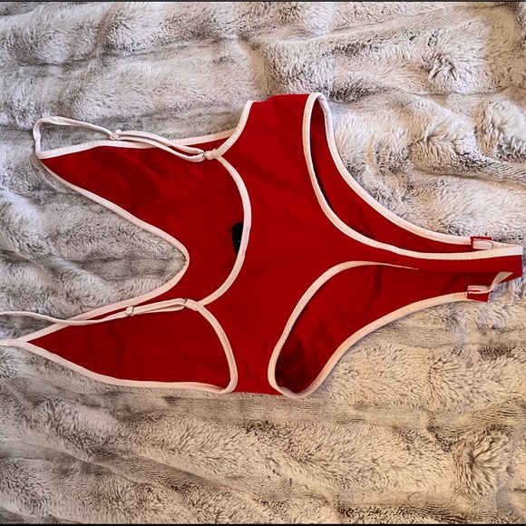 Leotard red top - Picture 2 of 2